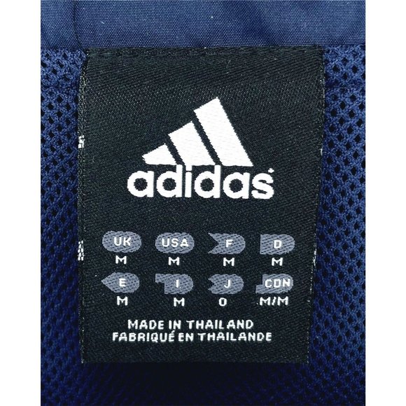 Washington Mystics WNBA Adidas 1/4 Zip Medium Blue Jacket Inova Health System - Picture 6 of 6